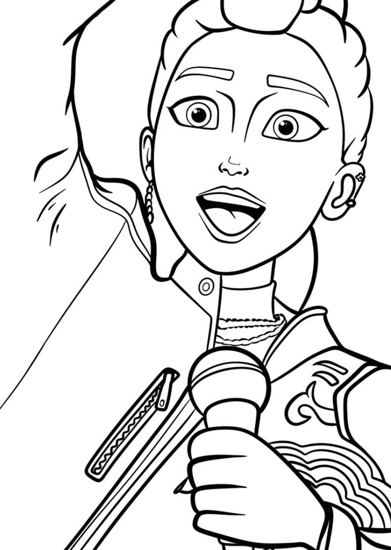 Fise de colorat cu Rumi pentru copii