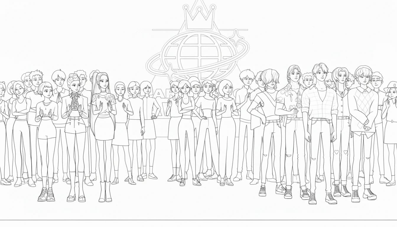 Fise de colorat cu Saja Boy imprimabil gratuit simplu