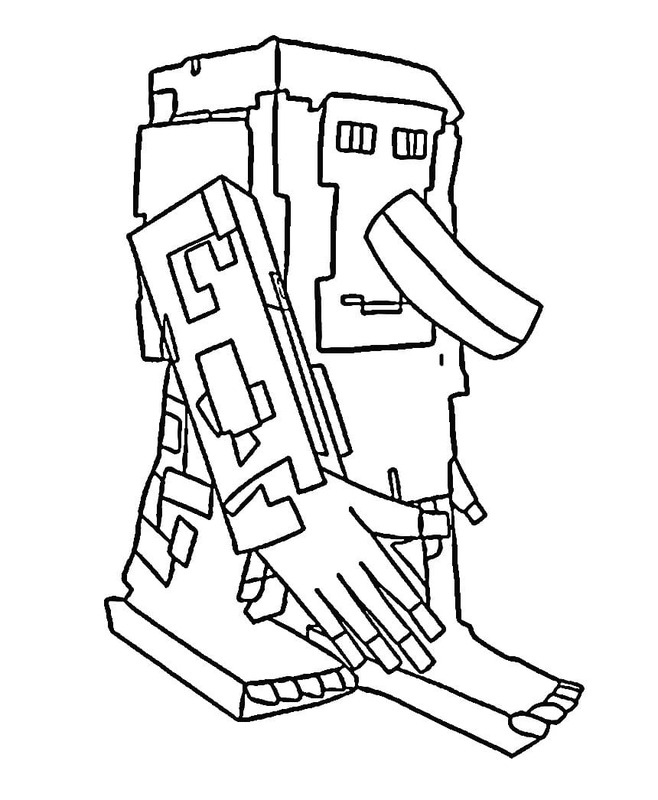 Planse de colorat cu Steal A Brainrot