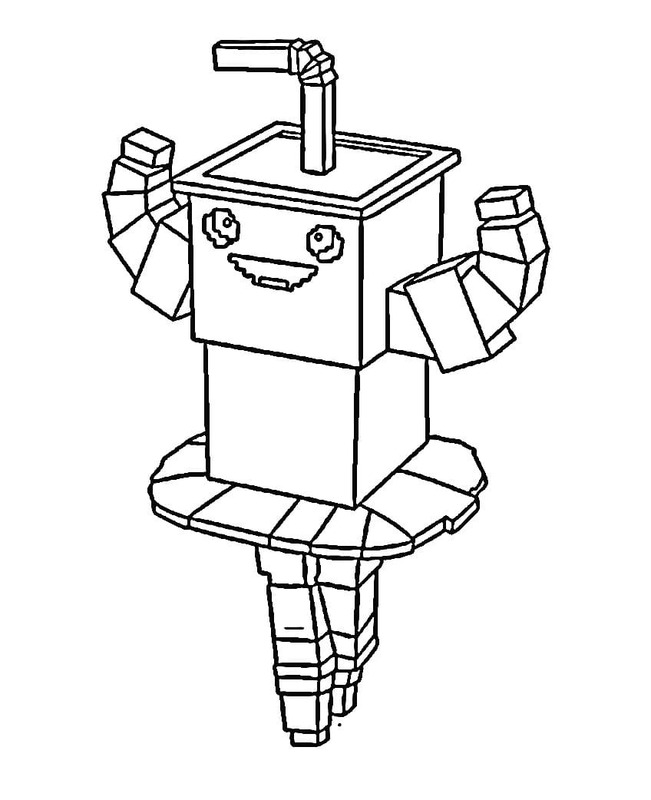 Fise de colorat cu Steal A Brainrot imprimabil pentru copii