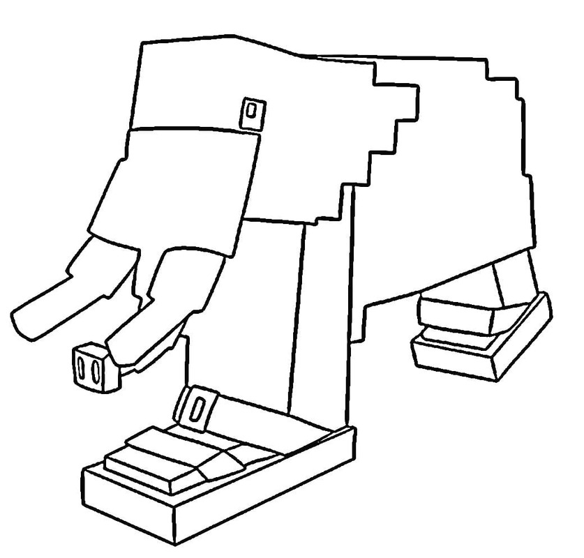 Fise de colorat cu Steal A Brainrot imprimabil simplu