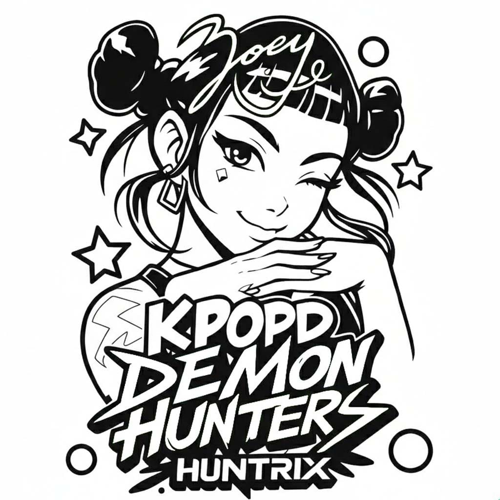 Fise de colorat cu Zoey gratuit uşor