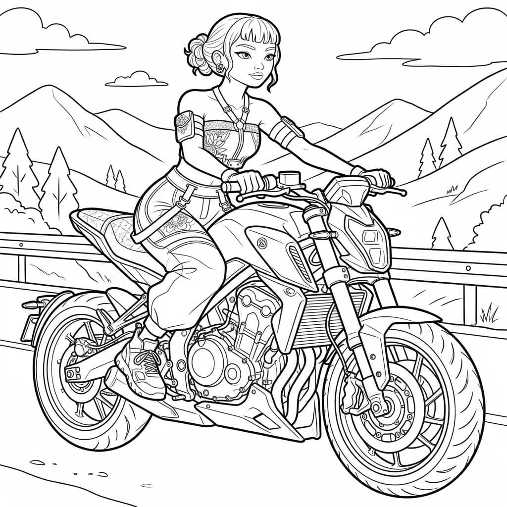 Fise de colorat cu Zoey imprimabil gratuit