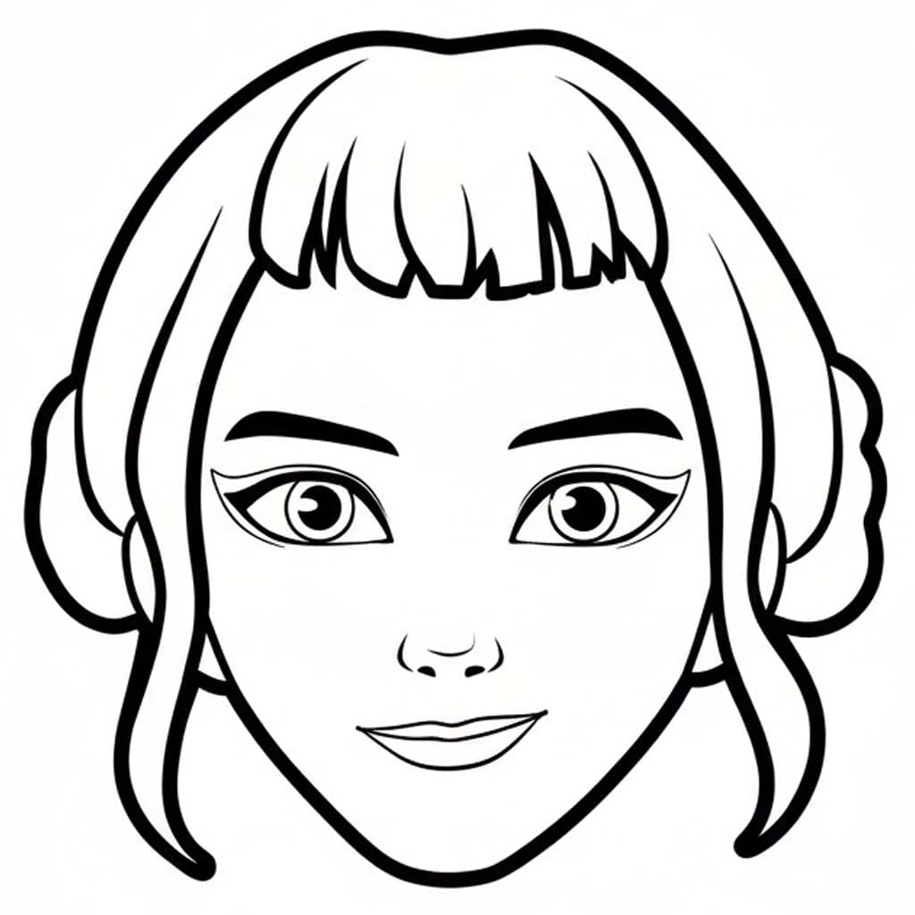 Fise de colorat cu Zoey imprimabil uşor