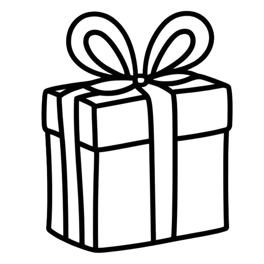 Fise de colorat cu Cadouri imprimabil gratuit