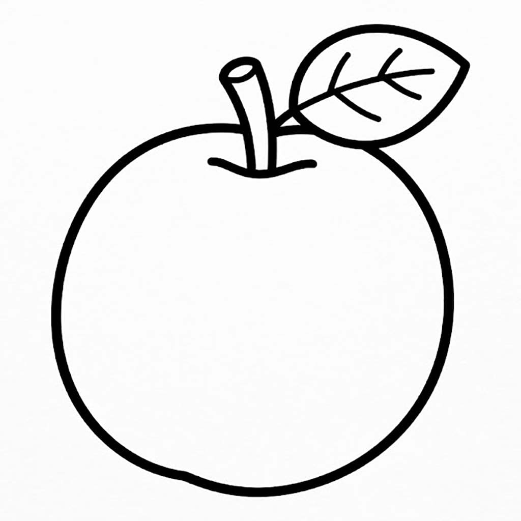 Fise de colorat cu Desenează Caisă imprimabil gratuit