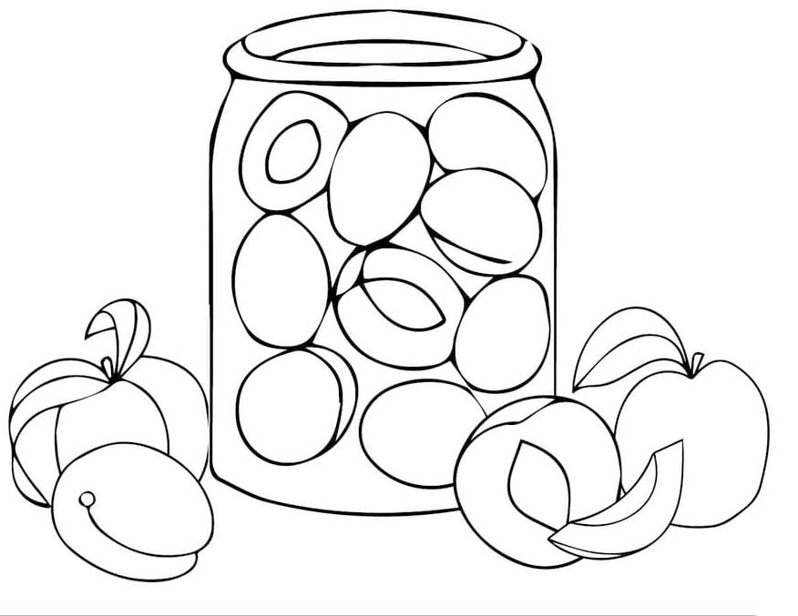 Fise de colorat cu Desenează Caisă pentru copii