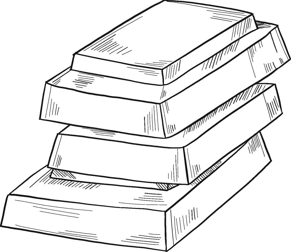 Fise de colorat cu Desenează Ciocolată imprimabil pentru copii