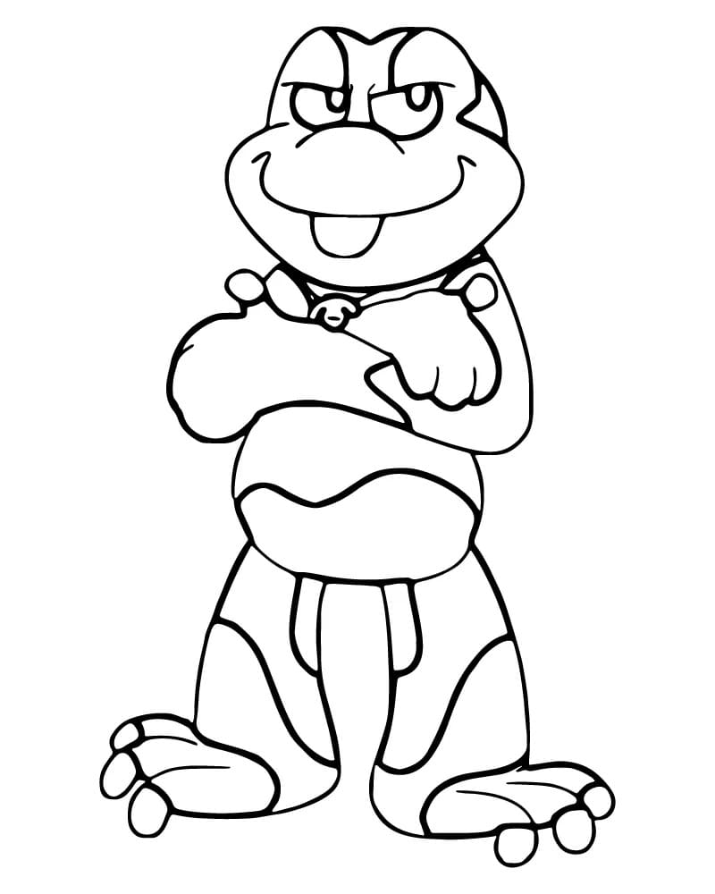 Fise de colorat cu Desenează Nightmare Critters imprimabil gratuit uşor