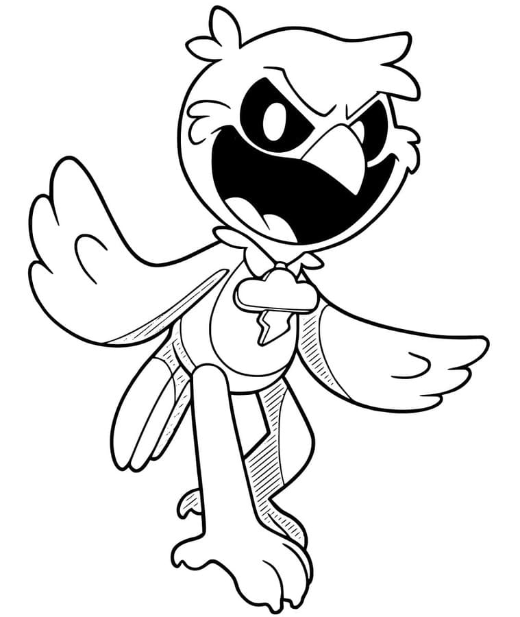 Fise de colorat cu Desenează Nightmare Critters imprimabil pentru copii