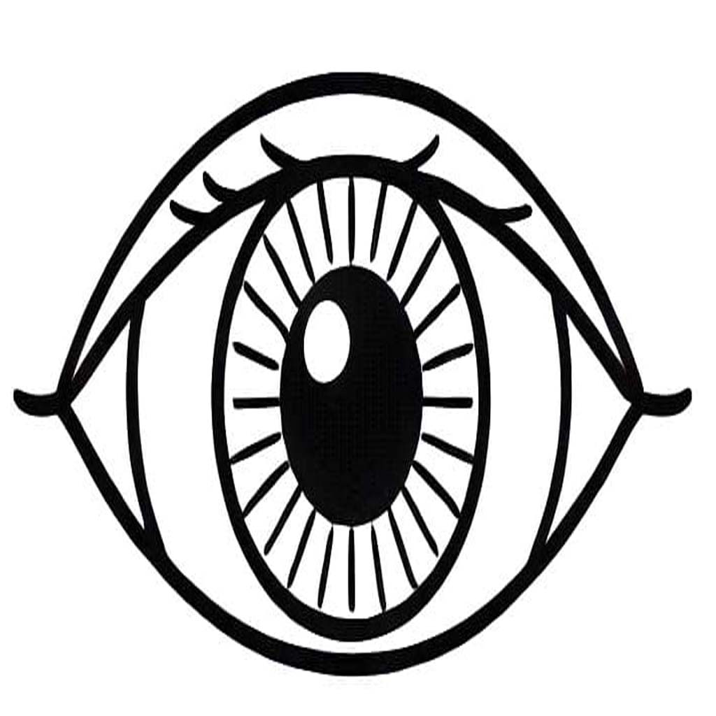 Fise de colorat cu Desenează Ochi imprimabil uşor