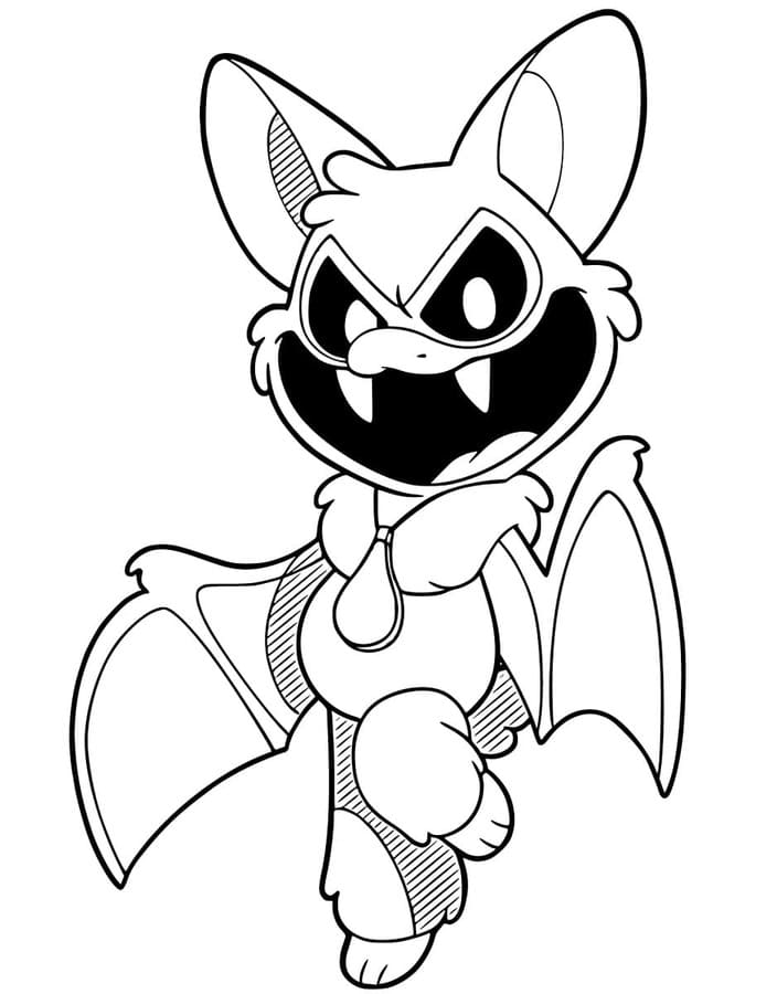 Fise de colorat cu Nightmare Critters imprimabil gratuit pentru copii