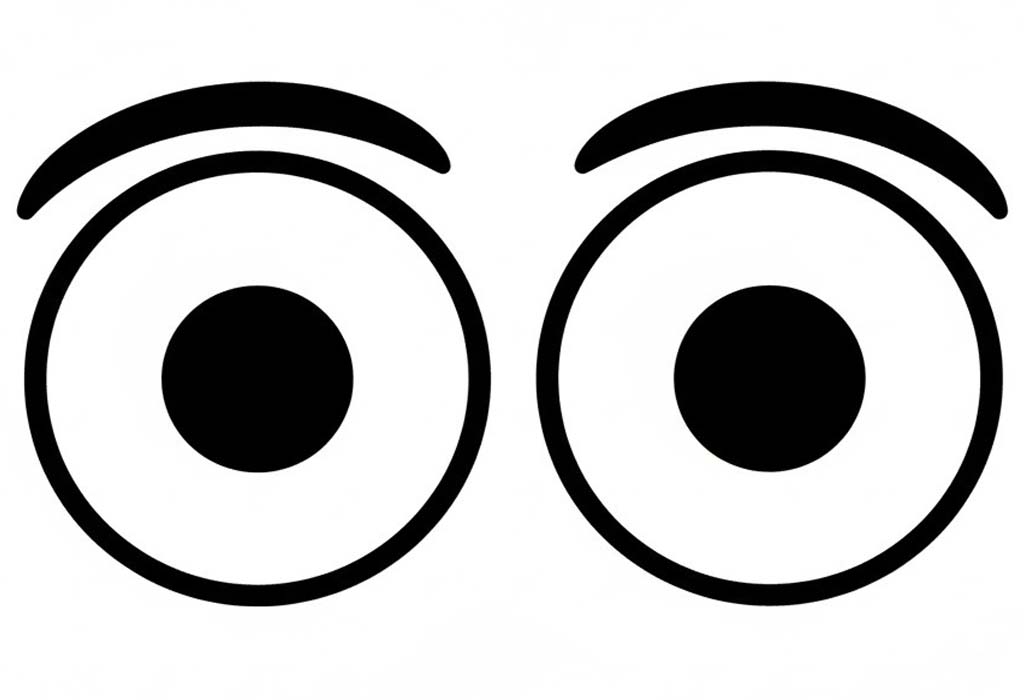 Fise de colorat cu Ochi imprimabil