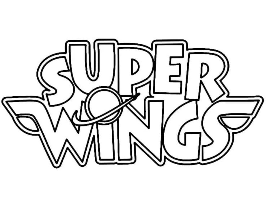 Fise de colorat cu Desenează Super Wings bazic