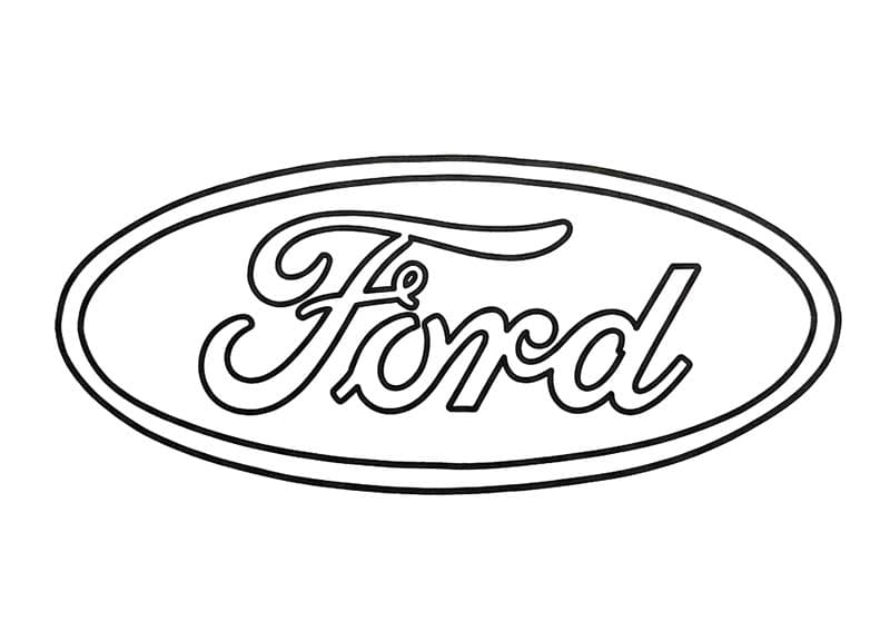 Planse de colorat cu Ford