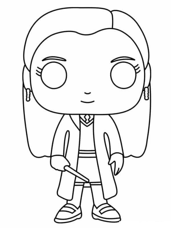 Fise de colorat cu Funko Pop imprimabil gratuit pentru copii