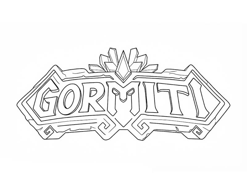 Planse de colorat cu Gormiti