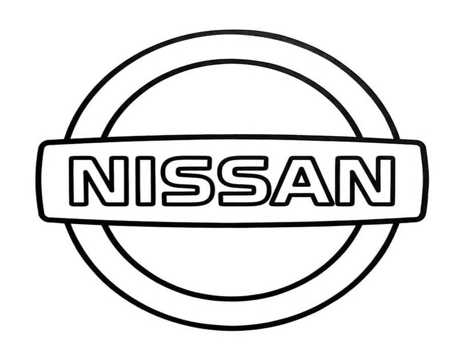 Planse de colorat cu Nissan